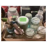 Ball Jars, flatware, thread & more
