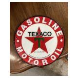 Cast iron Texaco sign