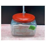 Tomï¿½s Toasted Peanut jar