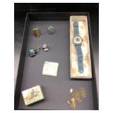 Jiminy Cricket Watch, Rings, Pendants & misc.