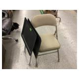 Folding Chair & (2) TV Trays