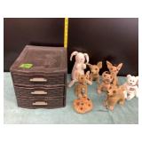 Sterilite 3Drawer Unit w/contents & Stuffed