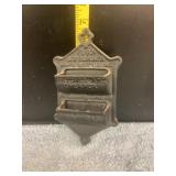 Cast Iron Match Holder