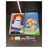 Raggedy Ann And Andy (Raggedy Ann Doll) and Train