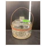 Vintage Glass Kerosene Stove jar