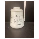 Vintage BC Comics Glass Cookie Jar