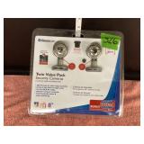 Twin pack security cameras