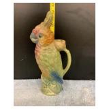 St. Clement Majolica Parrot Pitcher