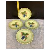 Black Forest art pottery Majolica Plates