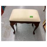 Upholstered Footstool or Ottoman by The Bombay
