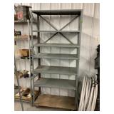 Metal Shelf w/wheels 36ï¿½x18ï¿½x79ï¿½