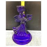 Cobalt Blue Candleholder