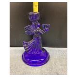 Cobalt Blue Candleholder