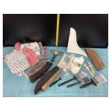 Aprons, Brushes & Misc.