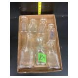 Milk bottles