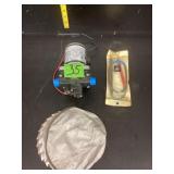 Saw Blades, Pump, Etc