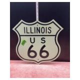 Illinois US 66 Sign