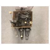 Box of foot pedals