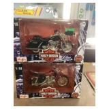 1:18 Scale Harley Davidson Motorcycles