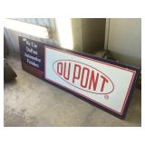 DuPont Sign 71.5ï¿½x23.5ï¿½
