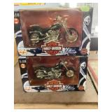1:18 Scale Harley Davidson Motorcycles