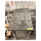 Welding Table 23ï¿½ W x 36ï¿½ D x 31 1/2ï¿½ T