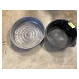 Oil Pans galvanized and Plastic