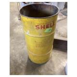 Shell Barrel 27ï¿½ T W/ Bag Of Oil Dry