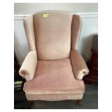 Pink High Back Chair