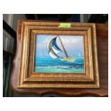 Oil on Canvas 15.5ï¿½x13.5ï¿½