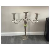 25ï¿½ Three-Arm Candelabra Heavy No shipping