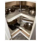 Contents of corner cabinet, Drawer & Cabinet (3)