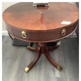 Round antique Table 26ï¿½ Diameter x 24ï¿½ T