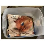 Anchor Hocking Turkey Platter & tote