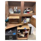 Contents Of Cabinets and File Cabinet