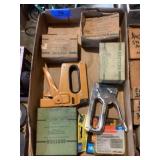 Staples and Staple Guns.