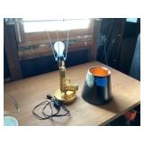 Gun Lamp (shade needs glues) Works