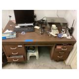 Desk and Contents