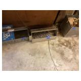 Metal Tool Tray and box