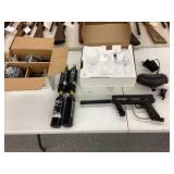 Tillman 98 Custom Paint Ball Gun, (4) Extreme
