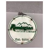 Remington 12" tin sign