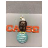 Case cast iron Eagle 13" tall