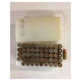 45 Auto 50 Cartridges