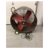 Heat Buster Fan with Extra Motor and Belt