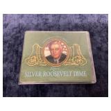 Silver Roosevelt Dime 1955