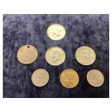 1964,1968,1776-1976, 1986 Half Dollars, Sacajawea