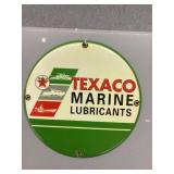 Texaco porcelain enamel sign