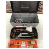 Tool Box and Gun Cleaning Items