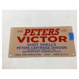 DuPont Peters Victor Shot Shells Sign