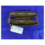 Lodge Cast Iron French Bread Vienna Roll Pan 2FB